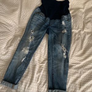 Maternity Jeans-boyfriend fit